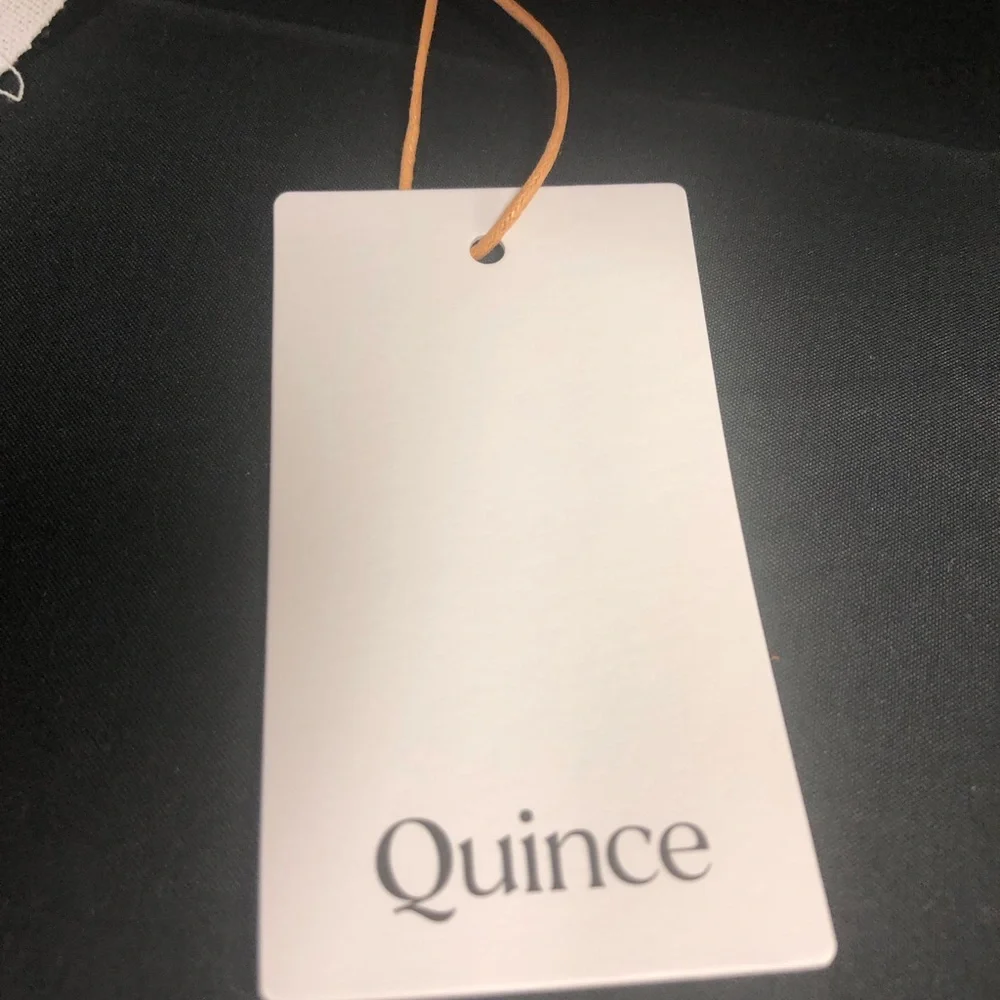 Quince European Linen Box Quilted Sham Mist Size King - Picture 8 of 11